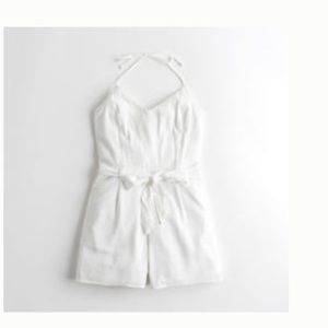Hollister - Belted Halter Romper
